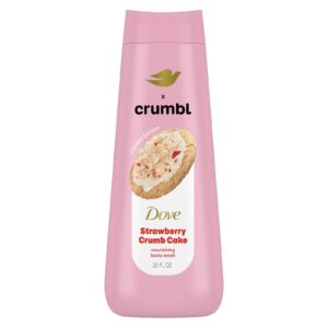Strawberry crumbl cookie body wash